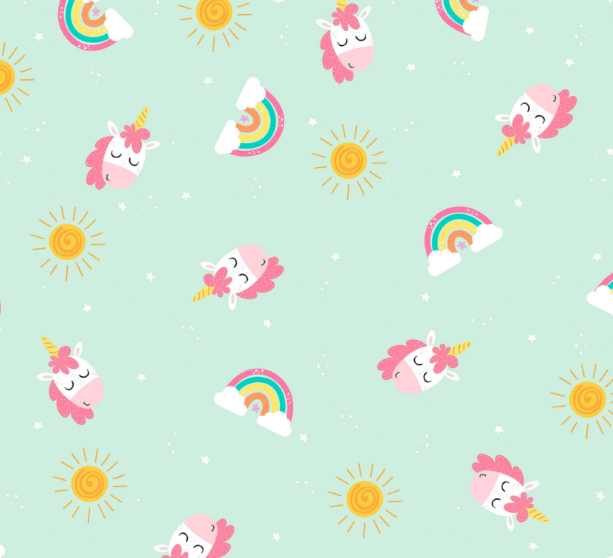 Fundas Kamaleon estampado unicornios para niños